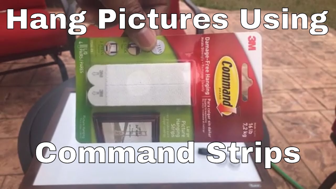 Command™ 20lb Picture Hanging Strips – No Tools Required 